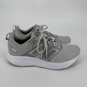 New Balance 460 V4 Grey White‎ Silver Running Shoes W460LG4 Womens 9.5 Mens 8